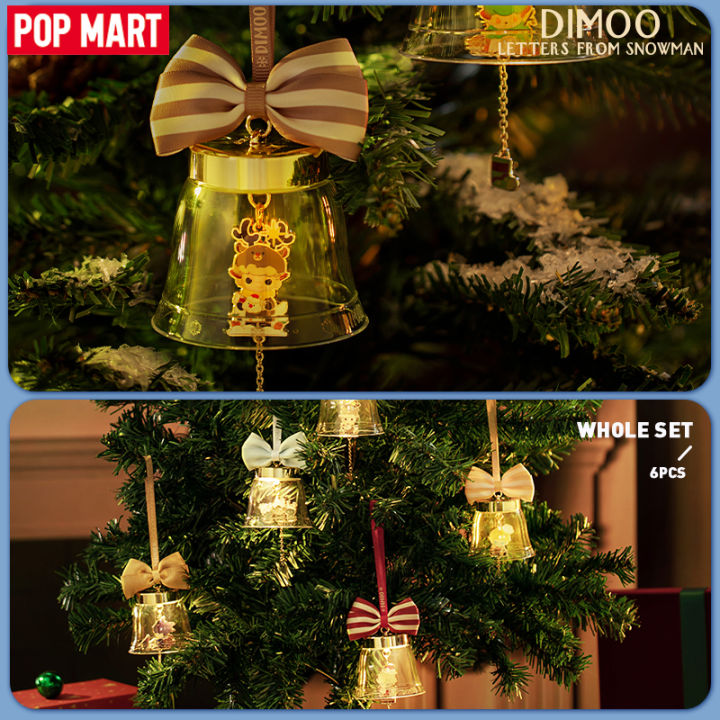 POP MART DIMOO Letters from Snowman Series Christmas Light Bulb Blind
