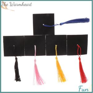 【The Warmheart】 1Pc Graduation Hat Mini Doctoral Cap Costume Graduation Cap with Tassels
