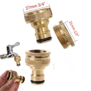 Đầu đồng nối nhanh lắp vòi nước ra ống mềm tưới cây