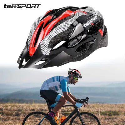 TaffSPORT Helm Sepeda Bike Aerodynamic EPS Foam PVC Unisex 21 Air Vent - X10 - Gray