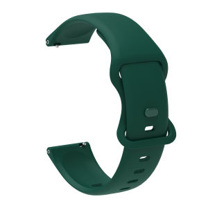 Zenia 20mm Skin-friendly Soft Silicone Watch Strap for Garmin Forerunner 70/170/165/55/645/245 Music 570 42mm Vivomove Style/Luxe/HR/Sport/Trend Approach J1/S12/S40/S42/S44/S50 Vivoactive 6 5 3 Venu SQ D2 Air X10 Amazfit Bip Active GTS 4 Mini Haylou 2