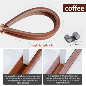 🇸🇬 Fast Delivery Homy 940mm Door Sealing Strip Door Bottom Gap Sealer for Windproof Insects Proof Pests Proof Dustproof Soundproof Door Seal Foam Adjustable Length