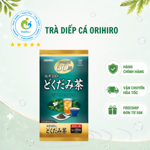 Trà Thảo Mộc Orihiro Genpi Tea Nhật Bản Giảm Cân Giảm Mỡ Bụng Cải Thiện Vóc Dáng Mát Gan Thanh Nhiệt