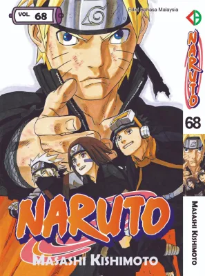 Vol. 68 BM Komik Naruto Physical Book Hardcopy