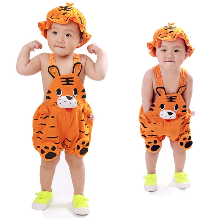 Newborn Baby One Piece Romper Tiger Bodysuit Infant Boys