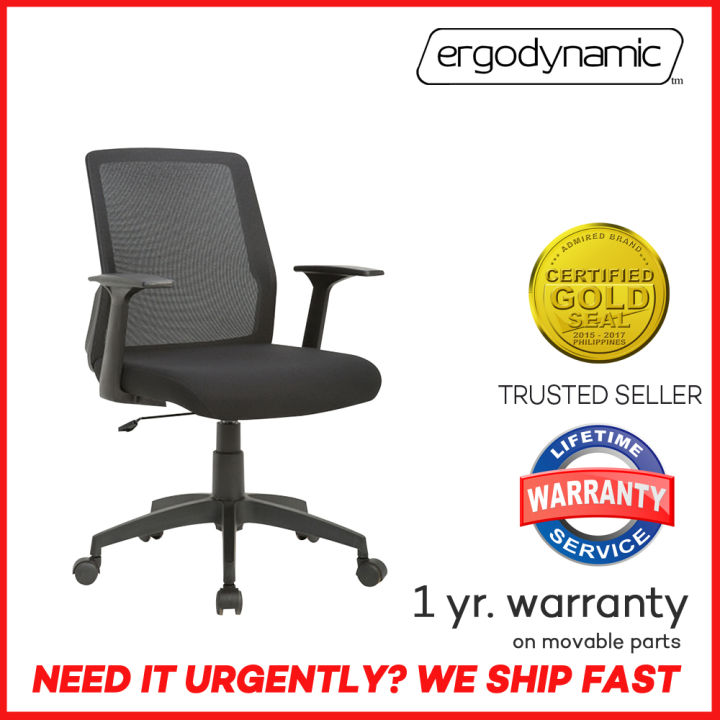 Ergodynamic AGENT Mid Back Mesh Chair Tilting Mechanism BRAZIL's BEST  SELLING CHAIR, Pneumatic Height Adjustment, Modern Elegant Armrests and  Special
