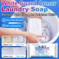 Laundry Soap Deep Stain Remover Color Brightener Whitening Protection Yellowing Prevention Soap Laundry Soap Stain Remover Whitening Bar. 