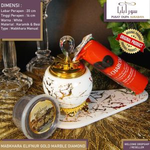 Mabkhara/Tempat Dupa/Bukhour/Bakhoor/Menyan/Buhur/Perapen/Model Lampu Arab/Premium