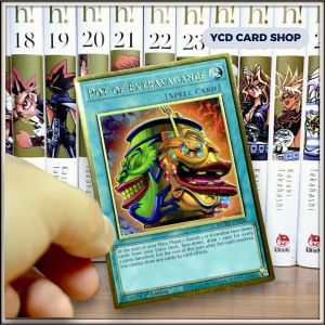 [YCD Yugioh] Thẻ bài Yugioh Chính Hãng Pot of Extravagance – Premium Gold Rare