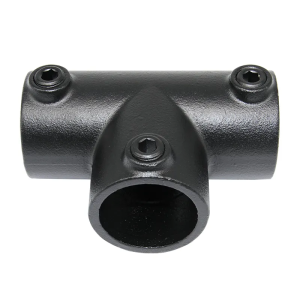 DIYMETAL ข้อต่อท่อ สามทาง เหล็กเคลือบดำ สำหรับท่อ 6หุน/3/4นิ้ว สำหรับงานบ้านและอุตสาหกรรม