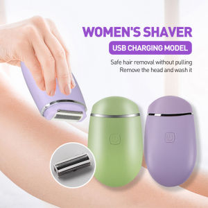 Trimmer Alat Pencukur Bulu Kaki Tangan Lengan Ketiak Kemaluan Mini Lady Shaver Hair Removal Rechargeable