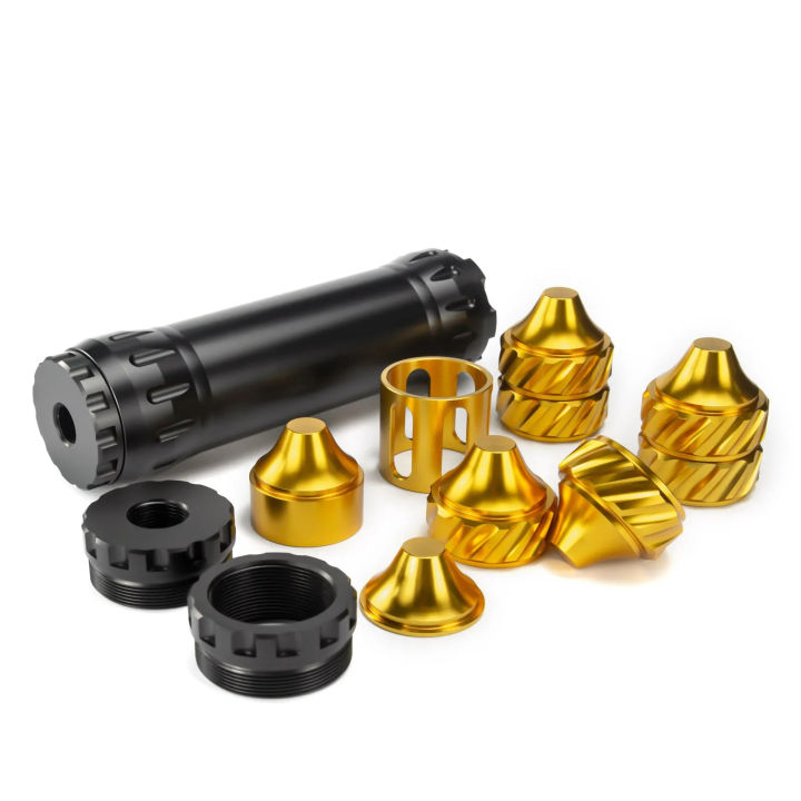 Solvent Trap 9mm | Spiral Gold Cups 1/2x28 +5/8x24 Thread | Lazada PH