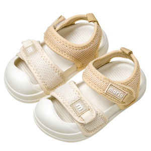 Cheerful Mario sepatu sandal Anak Anti -kick sandal prewalker bayi import  Kain Bernapas Warna ganda Bahan Lembut Tidak Melukai Kaki Anda