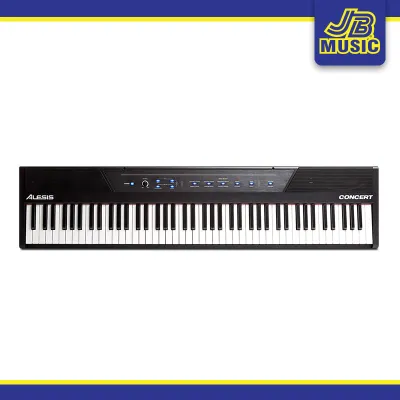 Alesis - Concert 88-Key Digital Piano with Full-Sized Keys (Keyboards & Piano) (Semi-Weighted Keys)