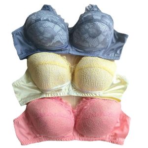 Bra Busa Tipis Brukat Tanpa Kawat Ukuran 32 34 36 38 40 Cup Jumbo Cantik