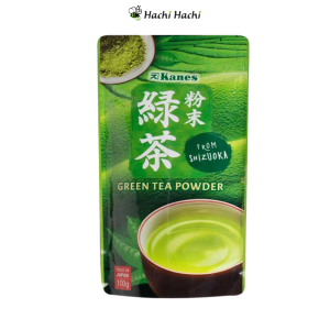 Bột trà xanh Green tea Nhật Bản Kanes 100g/ 300g - Hachi Hachi Japan Shop
