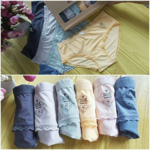 Hộp 6 Quần Lót Nữ Quần Lót Muji Chất Thun Lạnh Cao Cấp - Q3322