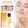 Loose Powder with Brush Loose Powder for Smooth Makeup Waterproof Matte Setting Powder with Brush Applicator Long-lasting Oil-control Makeup for Women Professional Cosmetics. 
