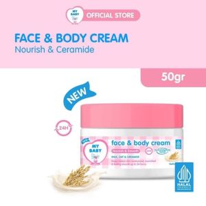 MY BABY Face & Body Cream Nourish & Smooth | Calm & Relax | Fresh & Moist 50g - Cream Lotion