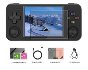 ANBERNIC RG35XX H Handheld Game Console 3.5-inch IPS Screen Linux H700 Retro Video Games Player 3300mAh 64G 5528 Classic Games