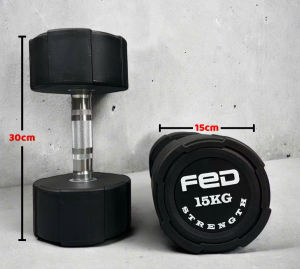 Tạ Tay FED Cao Cấp Gang Bọc Cao Su 2.5kg-25kg - OneSport ( Chính Hãng )