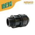 Măng Sông 25 Ren Ngoài 20 - 25 - 32 (ren 1/2" - 3/4" - 1") HATHACO Nối Ống HDPE. 