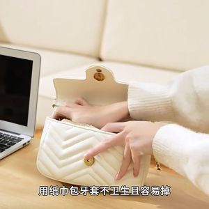 Keranixy Soak Wash Retainer Case Dual Layer Denture Box Leak Proof with Tray Mirror Orthodontic Storage Kotak
