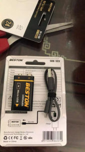 Pin Sạc 9v Beston Cao Cấp Dung Lượng Cao 1000mAh Sạc Trực Tiếp Bằng Cáp USB Type-C