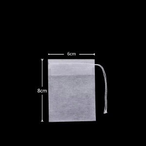 [Wholesale] 300PCS Tea Bags with String Empty Coffee Filter Pouch Bag Herb Coffee Drip Bag For Herbal Medicine Home Tea Tools