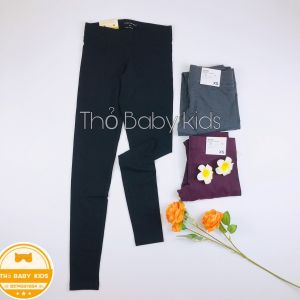 Quần legging xuất dư AERO nữ quần ôm quần legging vải cotton mềm mịn co giãn thỏ baby kids