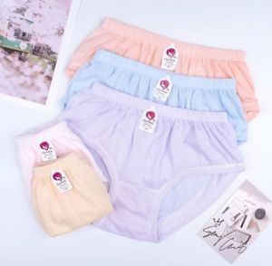 GROSIR - Celana Dalam Polos Jumbo Wanita Katun Size M - XXXXL
