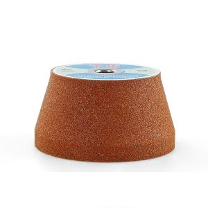 ECOCOKU White Corundum Stone Polishing Wheel Emery Cup Carving Angle Grinder Stone Industrial grade Carbide Grinding Head Stone 100 Type Angle Grinder