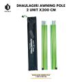 Awning Pole Dhaulagiri -Tiang Flysheet Double Dhaulagiri - Tarp Pole - Tiang Alumunium Alloy Ultralight. 