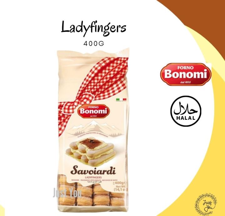 Bonomi Lady Fingers 400g (Product of Italy) (Perfect for making Tiramisu) Lazada