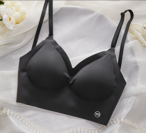 【U-Shaped Backless Bra】3 Color Seamless Bra Womens Thin Cup Bra Girl Wireless Push Up Underwear