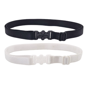 Extended Fit Bows Tie Adapter For Student Plum Blossom Clasp Design Enhancing Durability With Polyester Construction