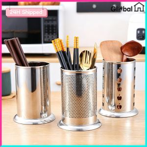 【24H COD】Stainless Steel Kitchen Tableware Drainer Kitchen Organizer Cage