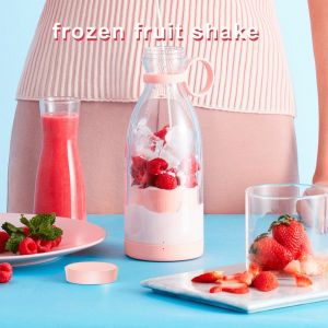 SUPERMARKET IMPORT EKSPORT  Blender Mini Portable Jus  Blender Serbaguna Blender Buah Pisau 6 Juicer Botol Ice Crusher Mixer Rechargeable Blender Juicer Botol Portable USB