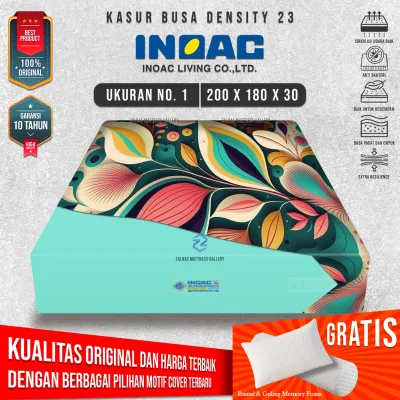 [ 200x180x30 ] Kasur Busa No. 1 Original INOAC EON Density 23 Garansi 10 Tahun