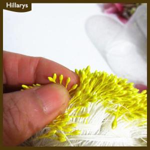 [Hillarys] 400Pcs Mini Flower Stamen Artificial Pistil Double Heads DIY Floral Craft For Wedding Decor Needlework Scrapbooking