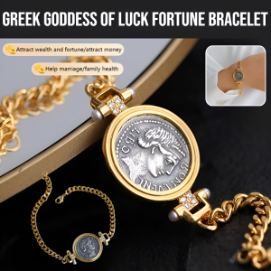 Greek Goddess Of Luck Fortune Bracelet Wealth And Good Luck Bracelet Women And Men Greek Goddess Luck Jewelry Gift