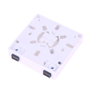 BJ🔩🔧🔗 2 cổng thiết bị đầu cuối hộp 86-loại ABS Thiết bị đầu cuối quang Hộp nối Trắng nhựa sợi quang Hộp nối với bộ điều hợp