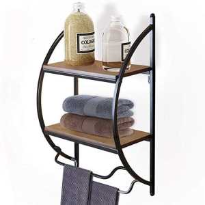 Rak Hiasan Dinding Lengkung & Ambalan Tempel Dinding