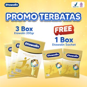 ETAWALIN 3 BOX OBATI ASAM URAT SYARAF KEJEPIT NYERI SENDI TULANG & REMATIK ETAWALIN ASLI ORIGINAL