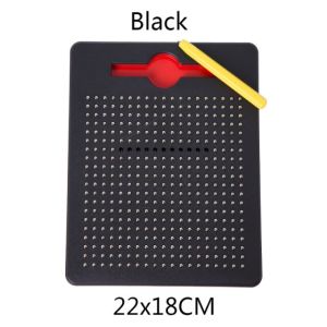 Magnetic Ball Drawing Board Drawing Board With Pen Montessori Toys Children Lukisan Pixel Magnet Mainan Kanak Giftlive