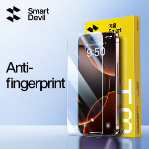SmartDevil Tempered Glass Film for iPhone 16 Pro Max 17 Pro max 17 air  iPhone 17e iPhone 16 iPhone 16 Plus iPhone 16e iPhone 14 iPhone 13 iPhone 15 Pro Max 13 Pro Max 14 Plus 15 Plus Screen Protector Non full Anti-fingerprint Clear Anti-bluelight Film