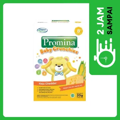 Promina Biskuit Crunchies Keju Cheddar 20 gr