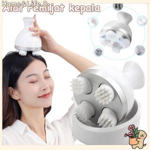 3D Scalp Massager Electric Hand-held Head Massager Prevent Hair Loss Relaxation Smart Head Massager