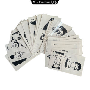 Waterproof Fake Tattoo Stickers Lady Darkly Women Tattoo for Body Art 30pcs/set