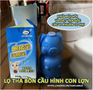 Lọ thả bồn cầu hương thơm làm sạch diệt khuẩn đến 99% công nghệ mới rẻ hơn chất lượng hơn